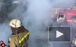В Луганске на крыше ресторана потушен пожар